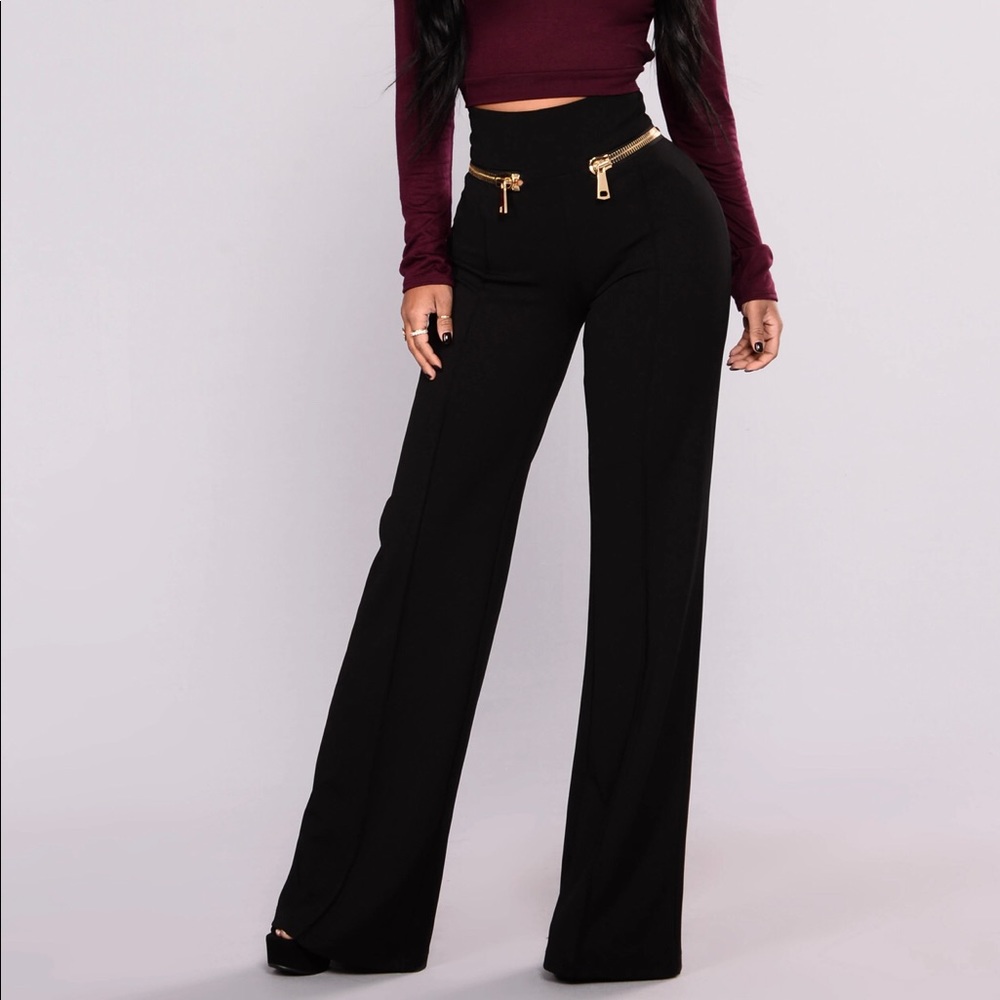 Fashion Nova Oversized Zipper pant